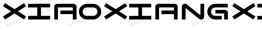 xiaoxiangxingshu Regular字体转换
